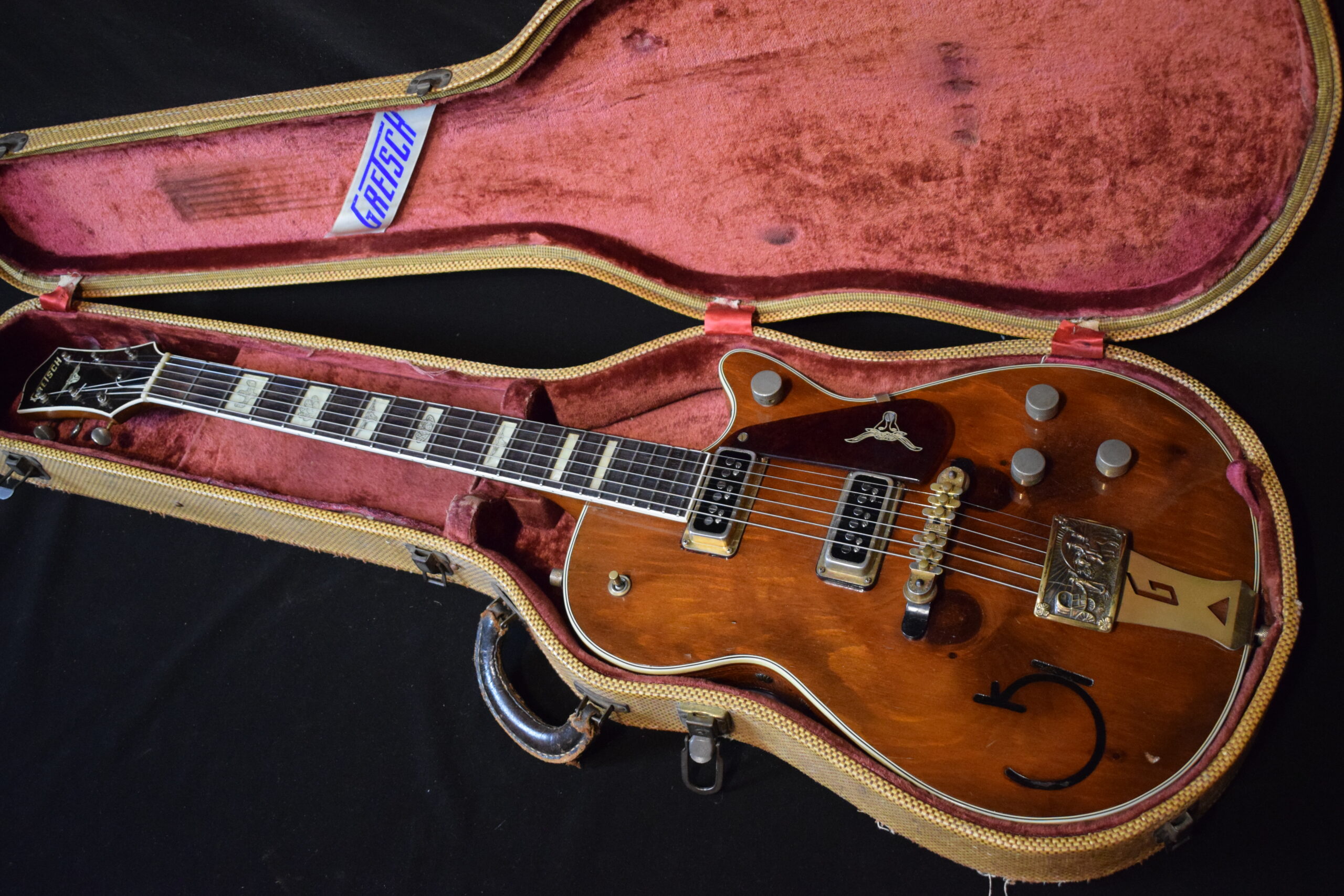 1953 Gretsch 6130 Round-Up “Knotty Pine” – Image 17