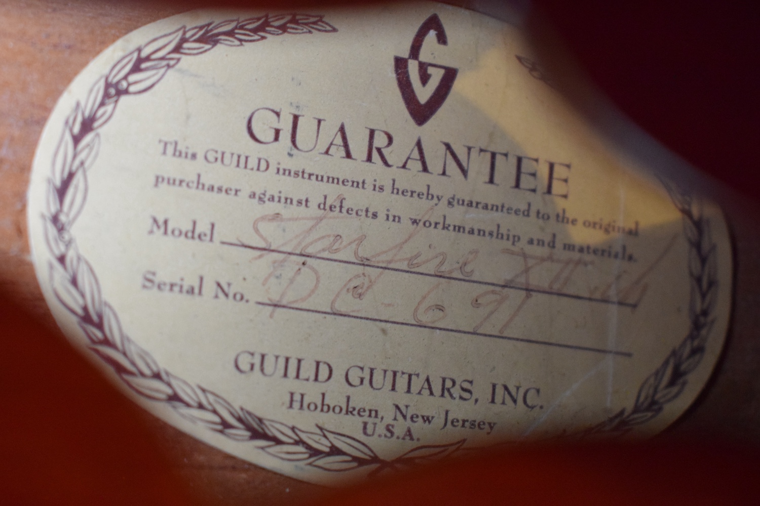 Guild Starfire XII Cherry - Image 9