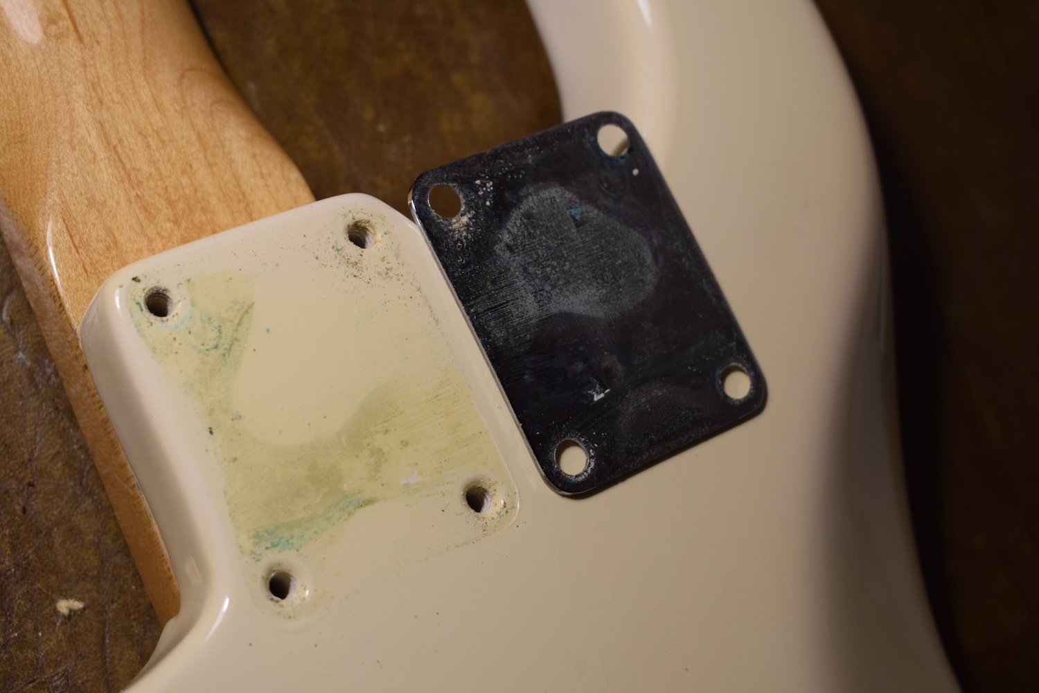 Fender Stratocaster Olympic White Refin. - Image 30