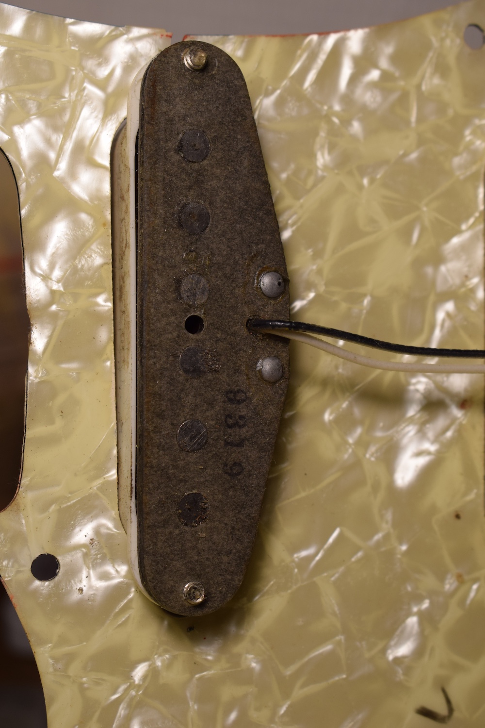 Fender Stratocaster Olympic White Refin. - Image 14