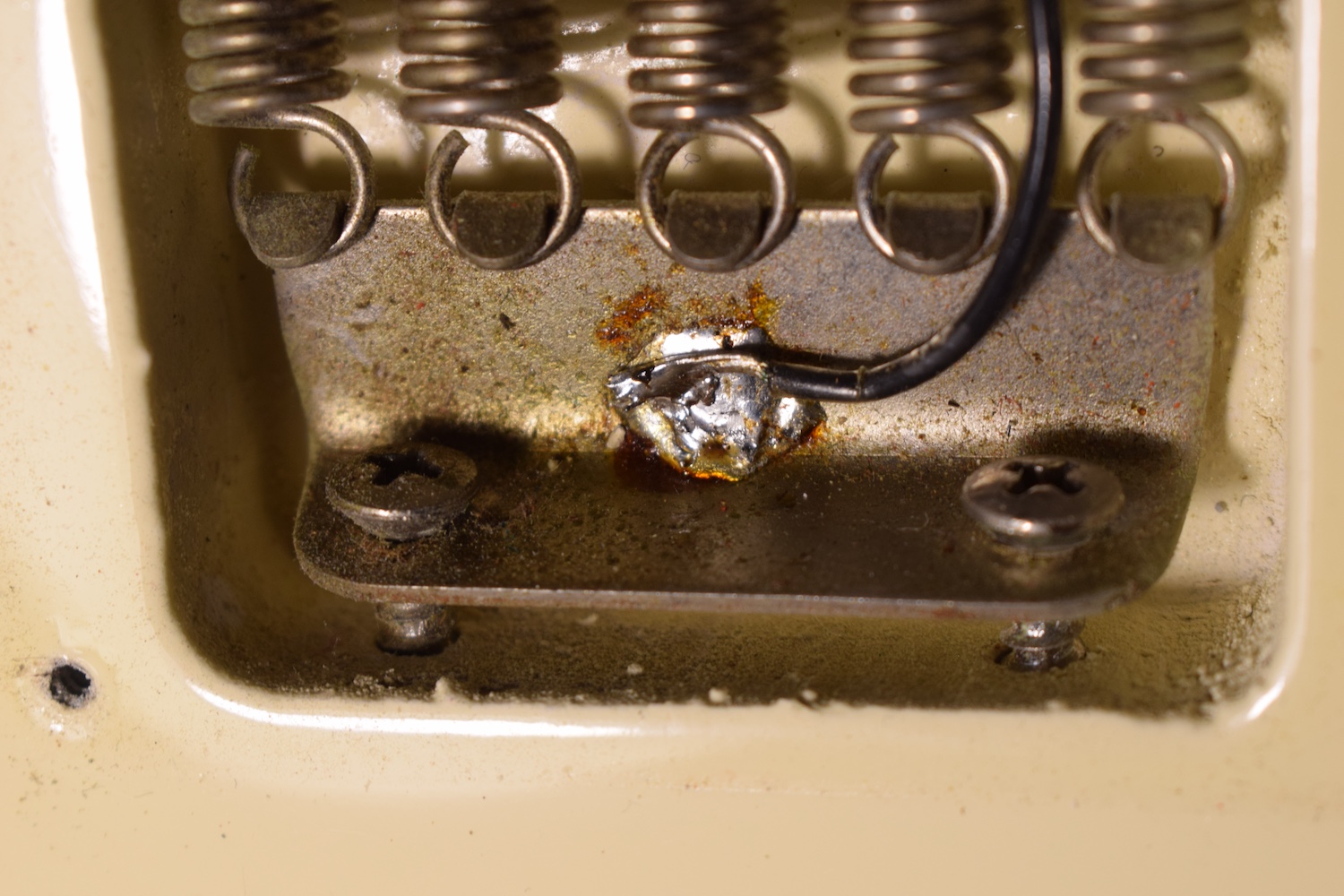 Fender Stratocaster Olympic White Refin. - Image 18