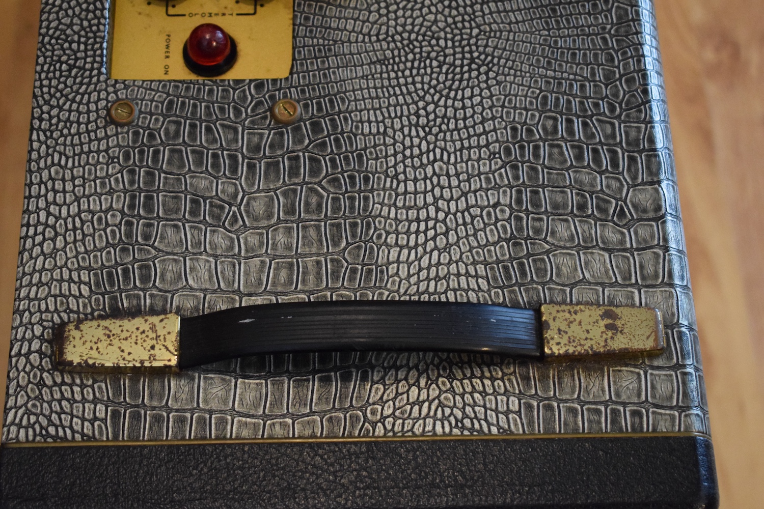 Selmer Zodiac Twin Fifty Croc Skin. – Image 10