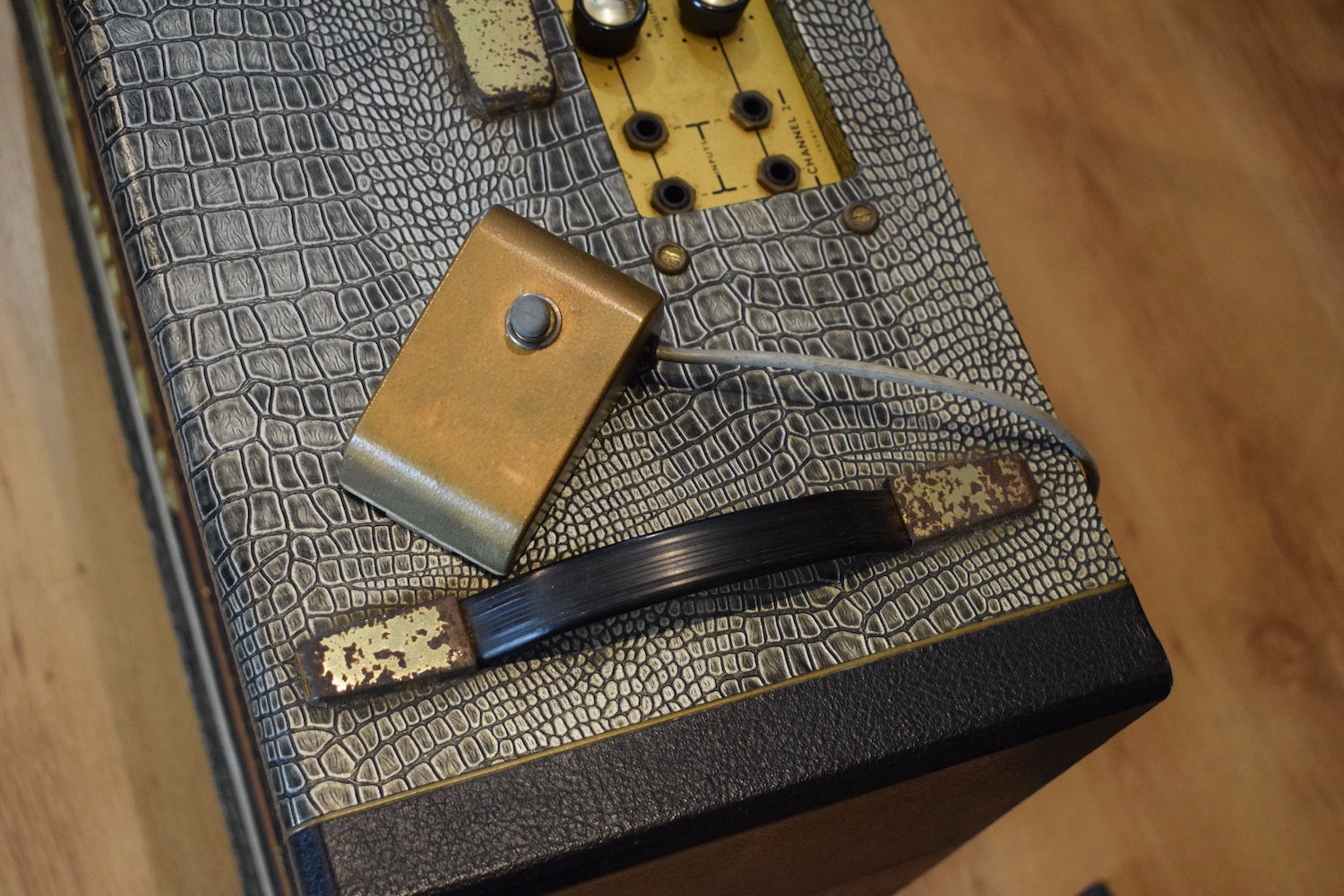 Selmer Zodiac Twin Fifty Croc Skin. – Image 14