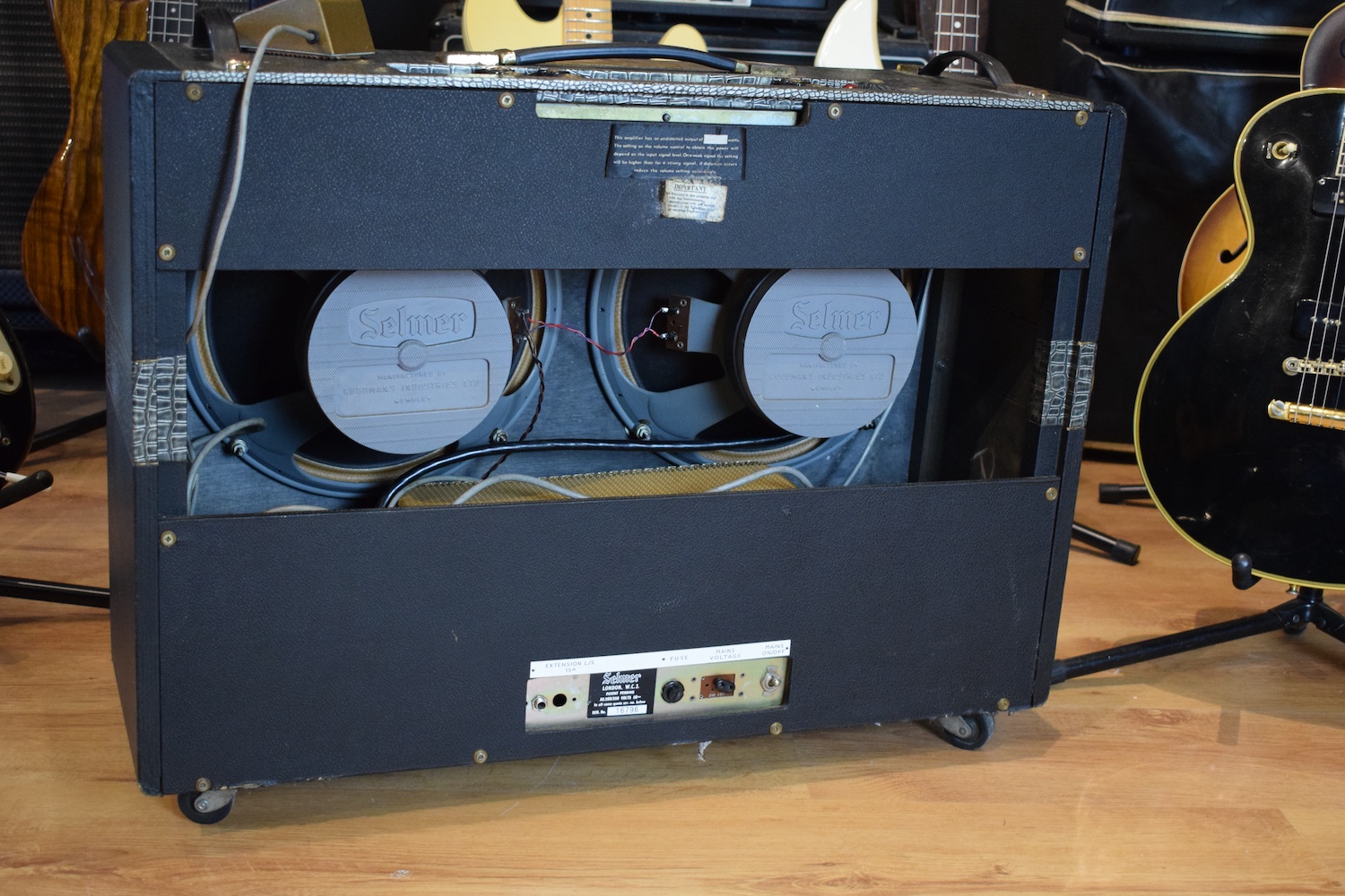 Selmer Zodiac Twin Fifty Croc Skin. – Image 3