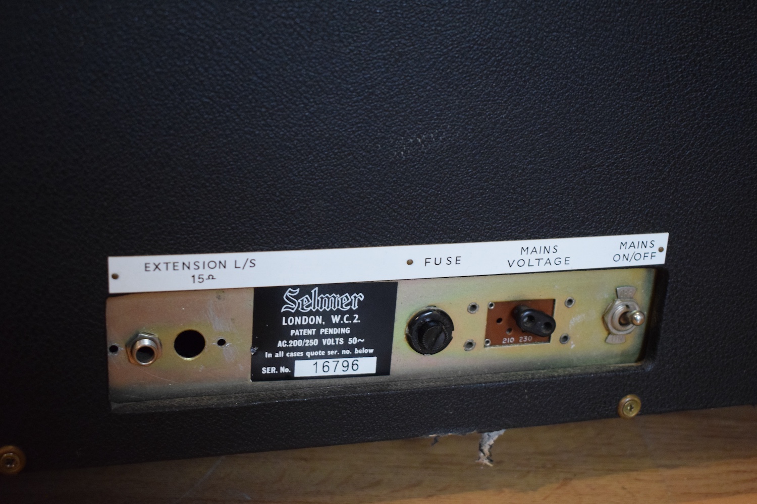 Selmer Zodiac Twin Fifty Croc Skin. – Image 6