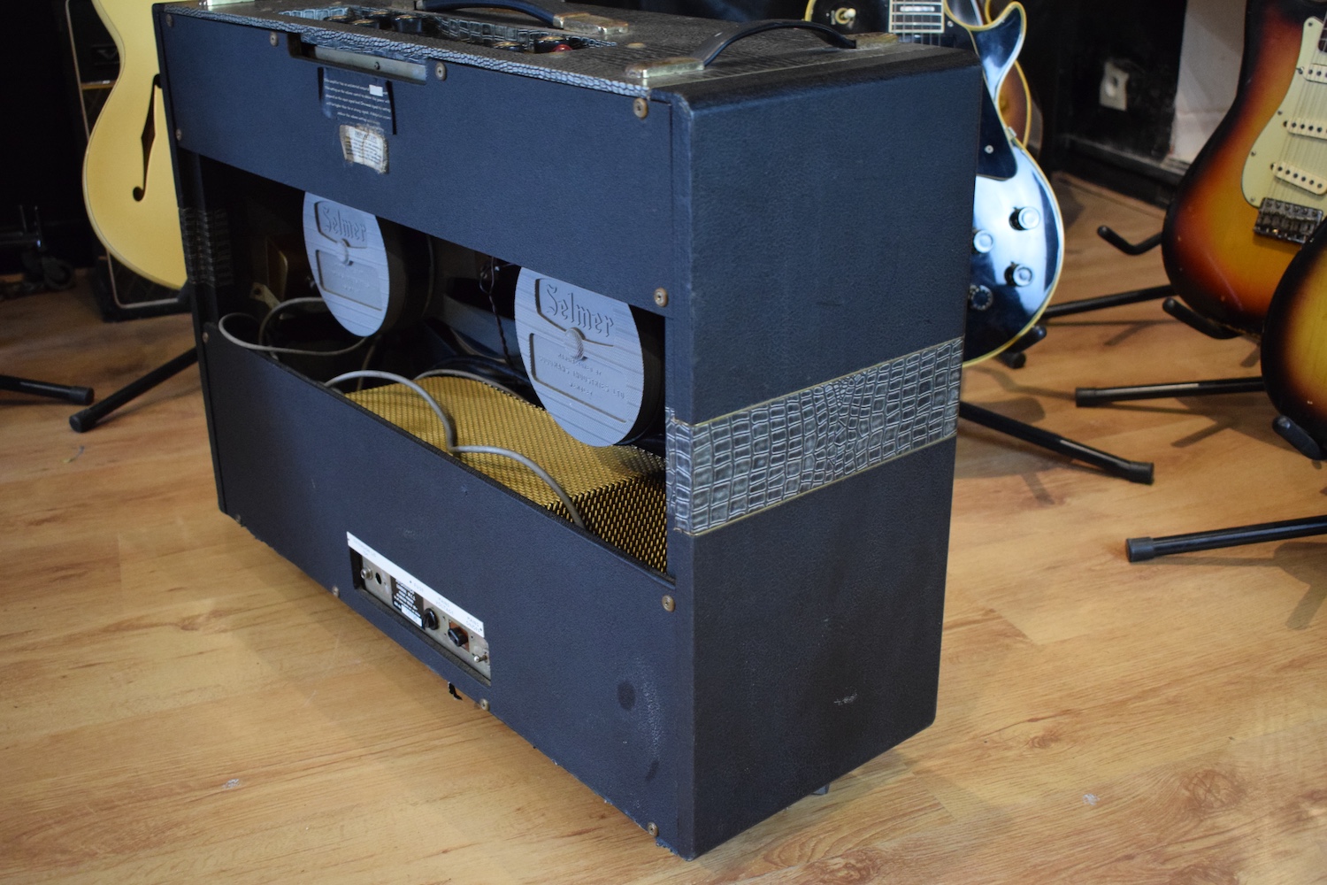 Selmer Zodiac Twin Fifty Croc Skin. – Image 5