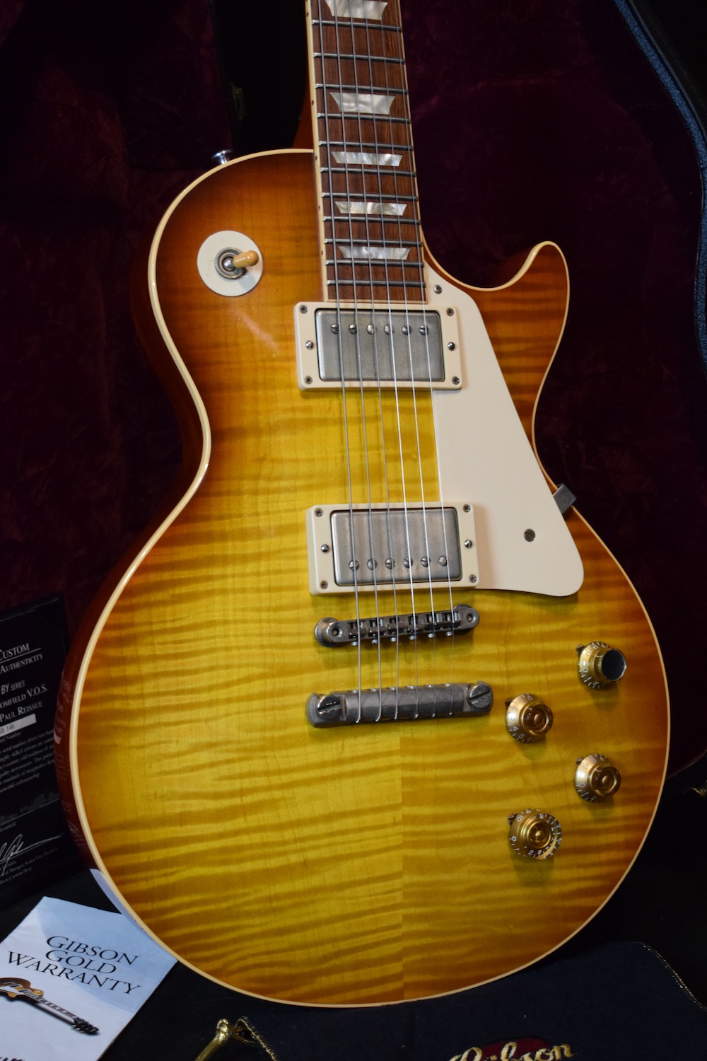 Gibson Mike Bloomfield V.O.S 1959 Les Paul Reissue – Image 2