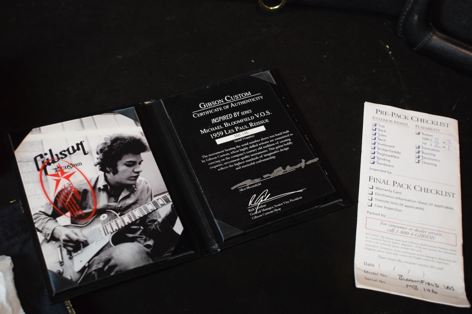 Gibson Mike Bloomfield V.O.S 1959 Les Paul Reissue – Image 16