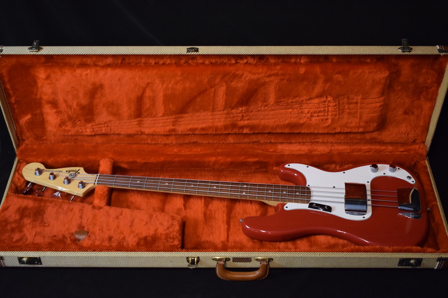 Fender Precision Morocco Red international series – Image 2