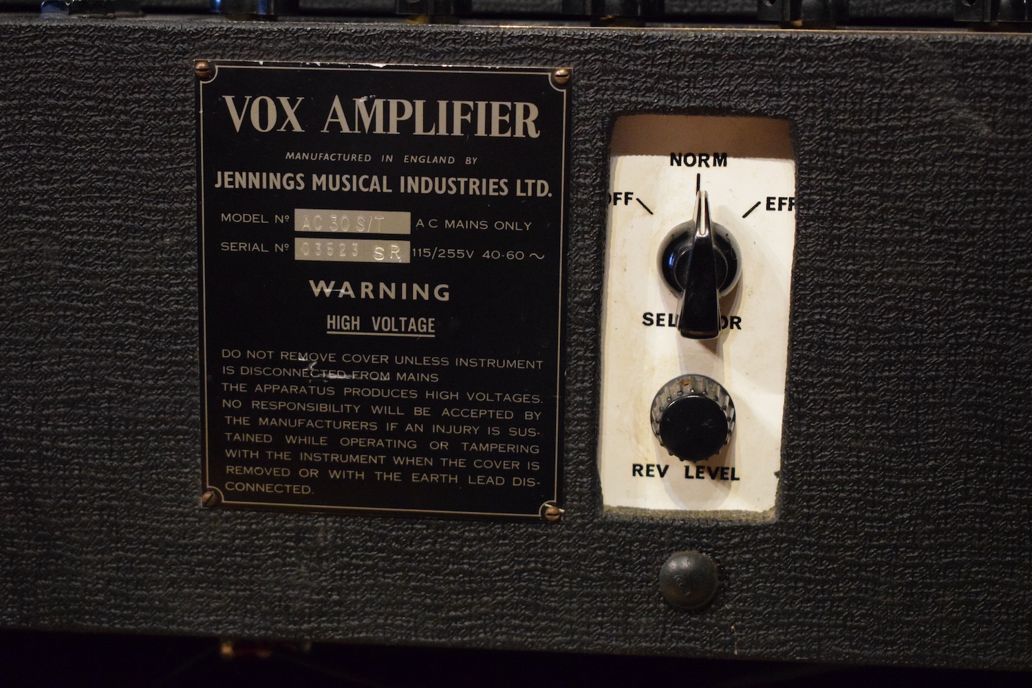 Vox AC30 super reverb – Image 3
