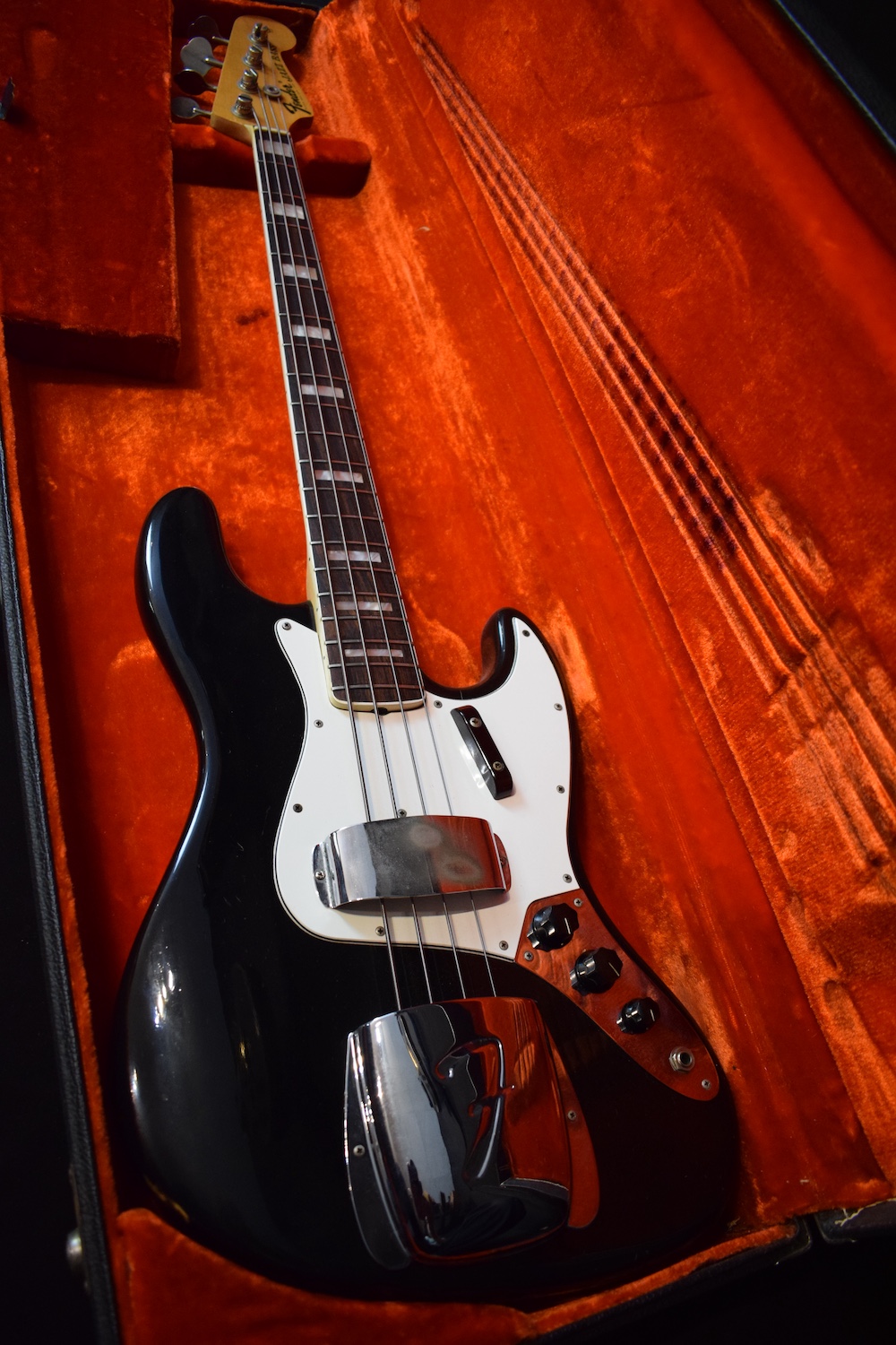 Fender Jazz Bass Black – Image 4