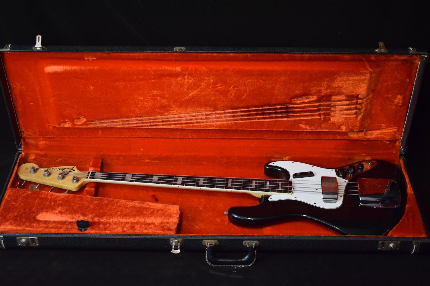 Fender Jazz Bass Black – Image 9