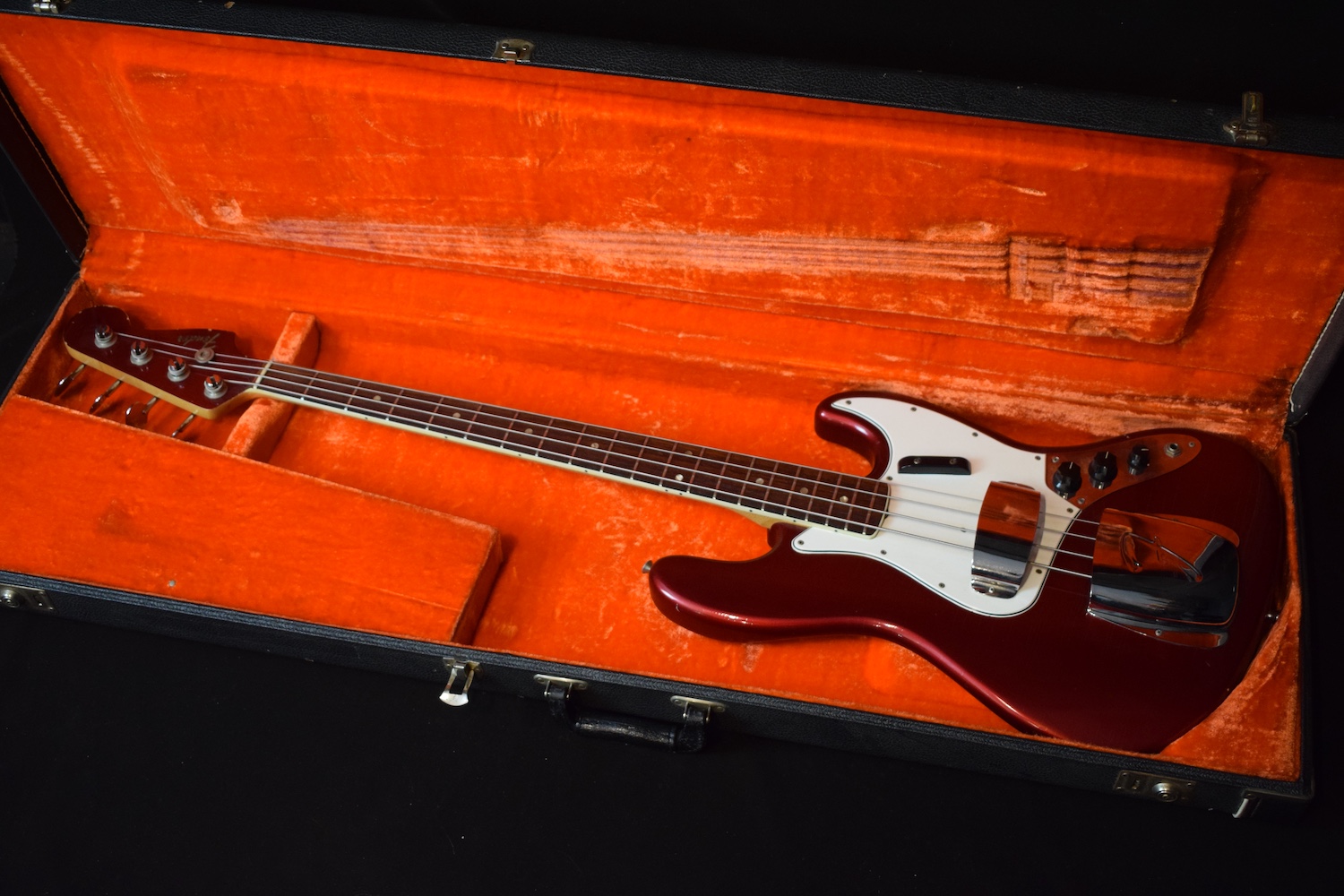 Fender Jazz Bass Candy Apple Red – Image 5