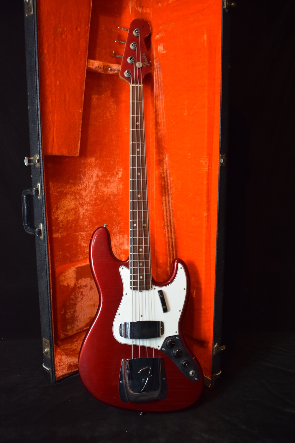 Fender Jazz Bass Candy Apple Red – Image 4