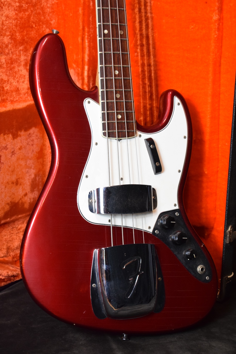 Fender Jazz Bass Candy Apple Red – Image 2