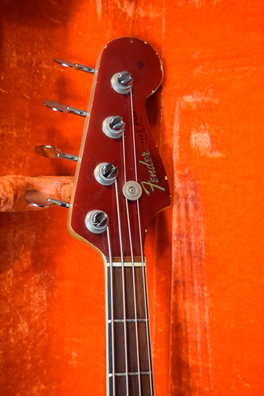 Fender Jazz Bass Candy Apple Red – Image 7