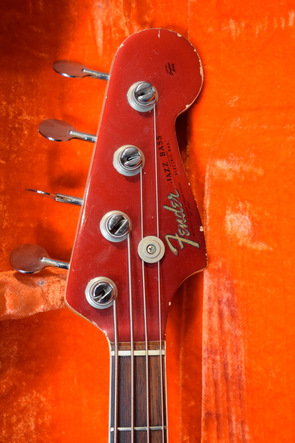 Fender Jazz Bass Candy Apple Red – Image 11