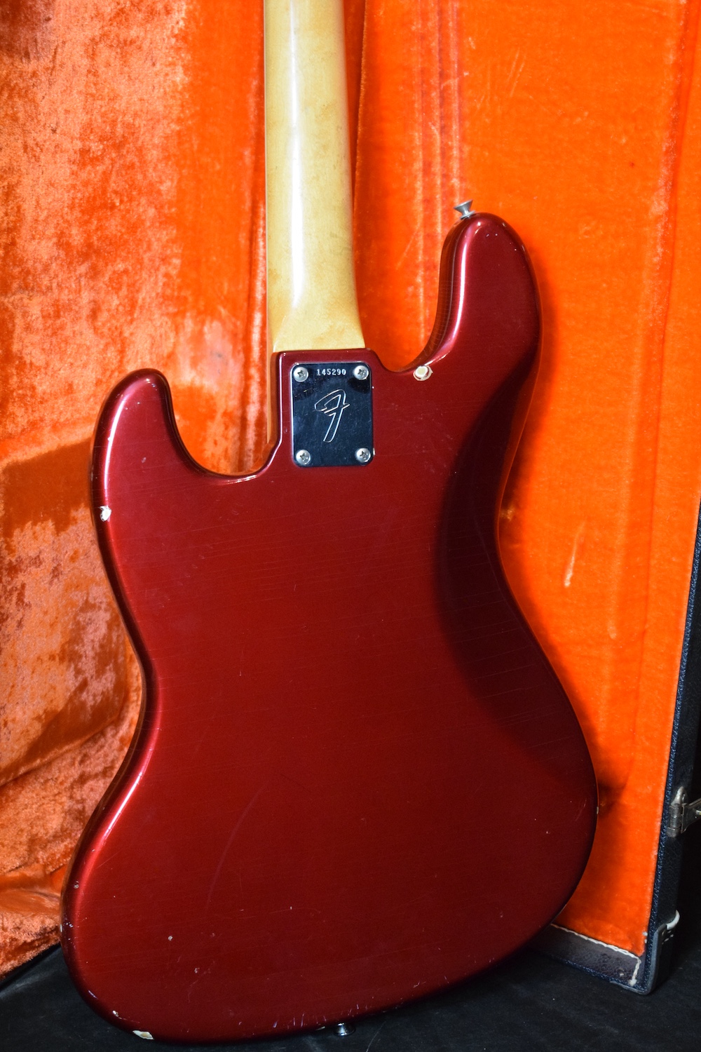 Fender Jazz Bass Candy Apple Red – Image 3
