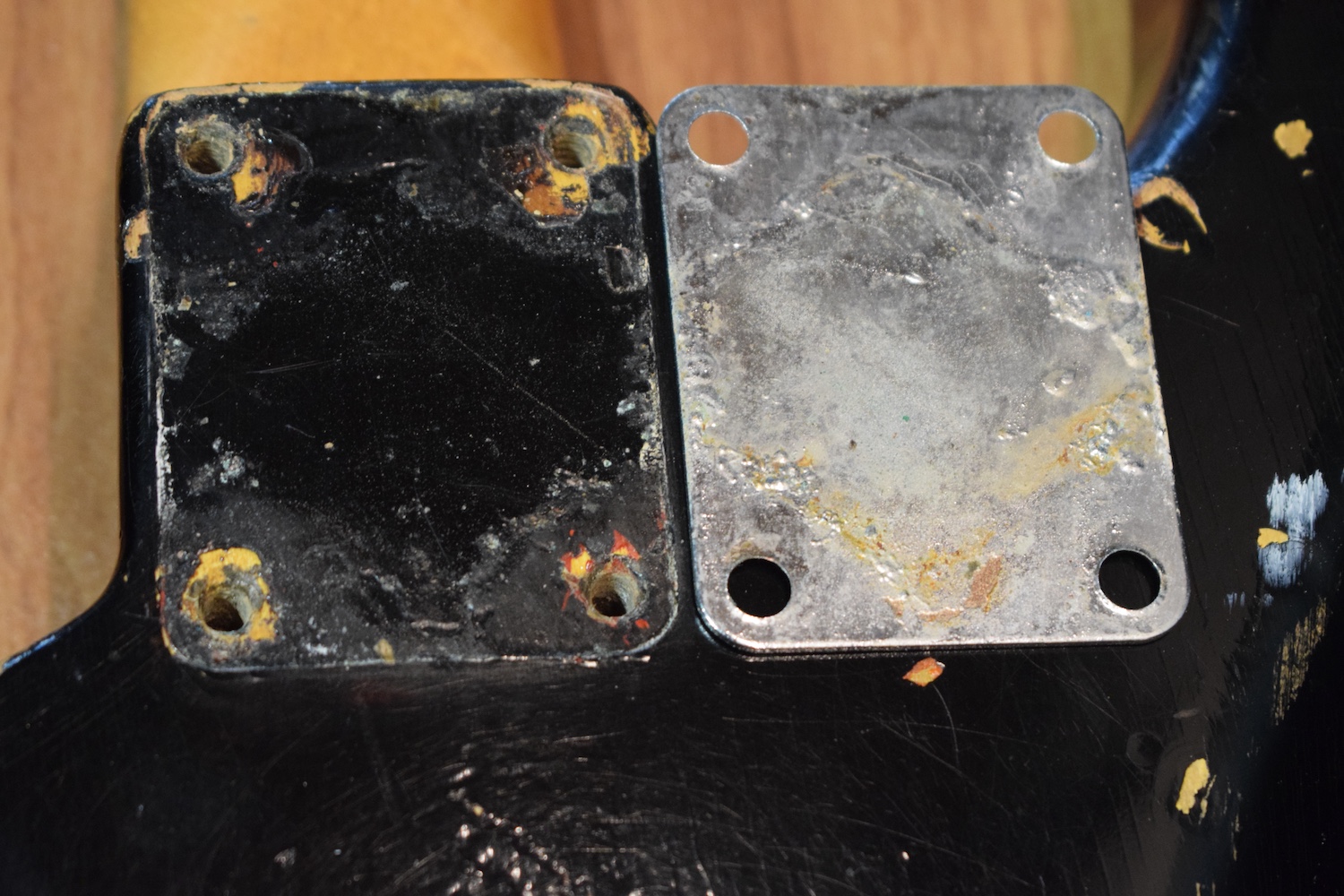 Fender Stratocaster Black Refin – Image 17