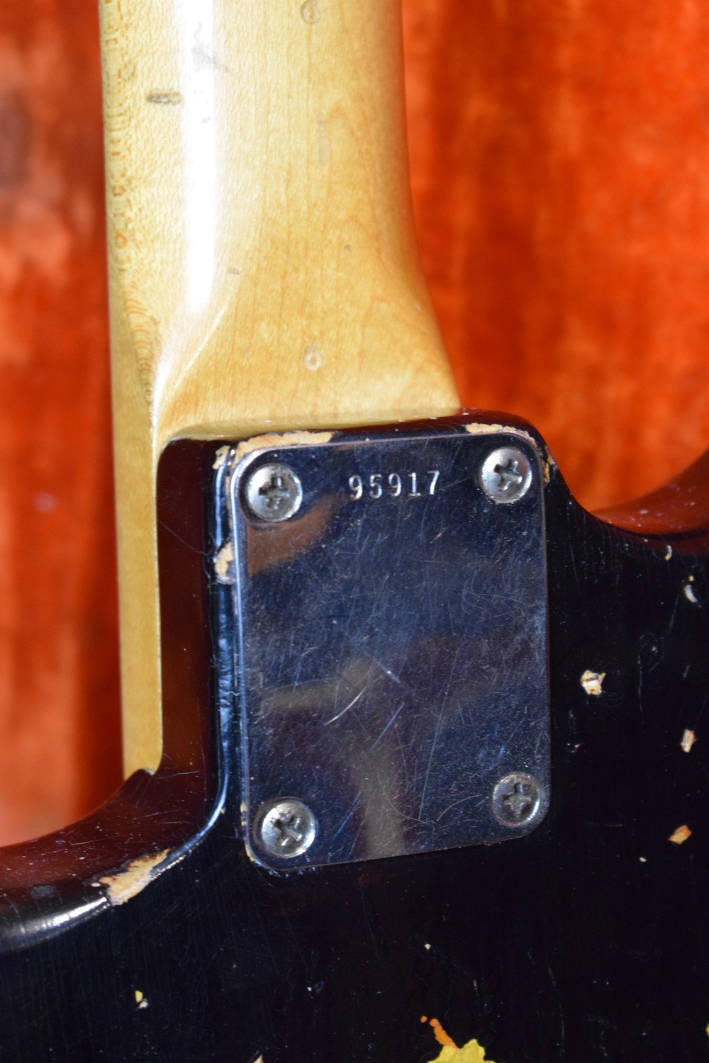 Fender Stratocaster Black Refin – Image 10