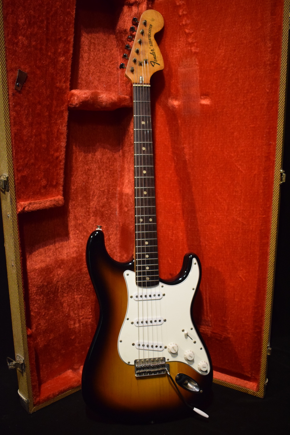 Stratocaster sunburst refin